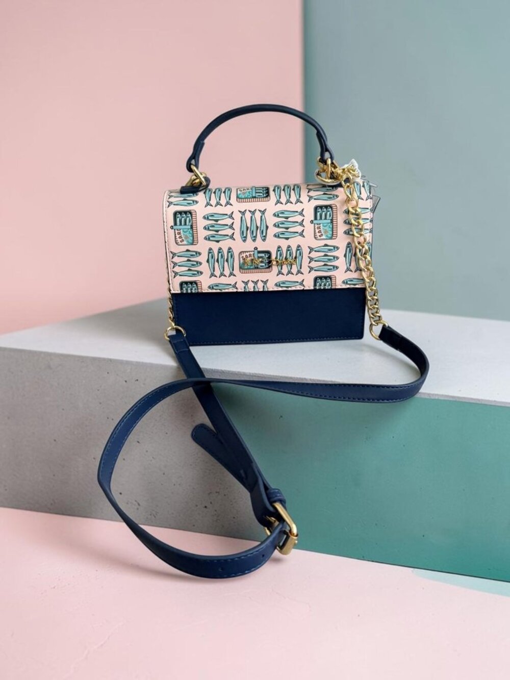 BETSEY JOHNSON Sardine Crossbody Satchel Bag NEW NWT